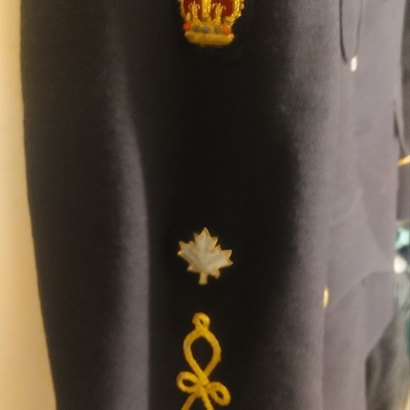 Authentic Canadian Military school jacket. 1986 PILOT TOP GUN - Picture 2 of 5